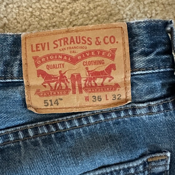 Classic Vintage Levi’s Straight Leg EUC 36x32 - Picture 7 of 9